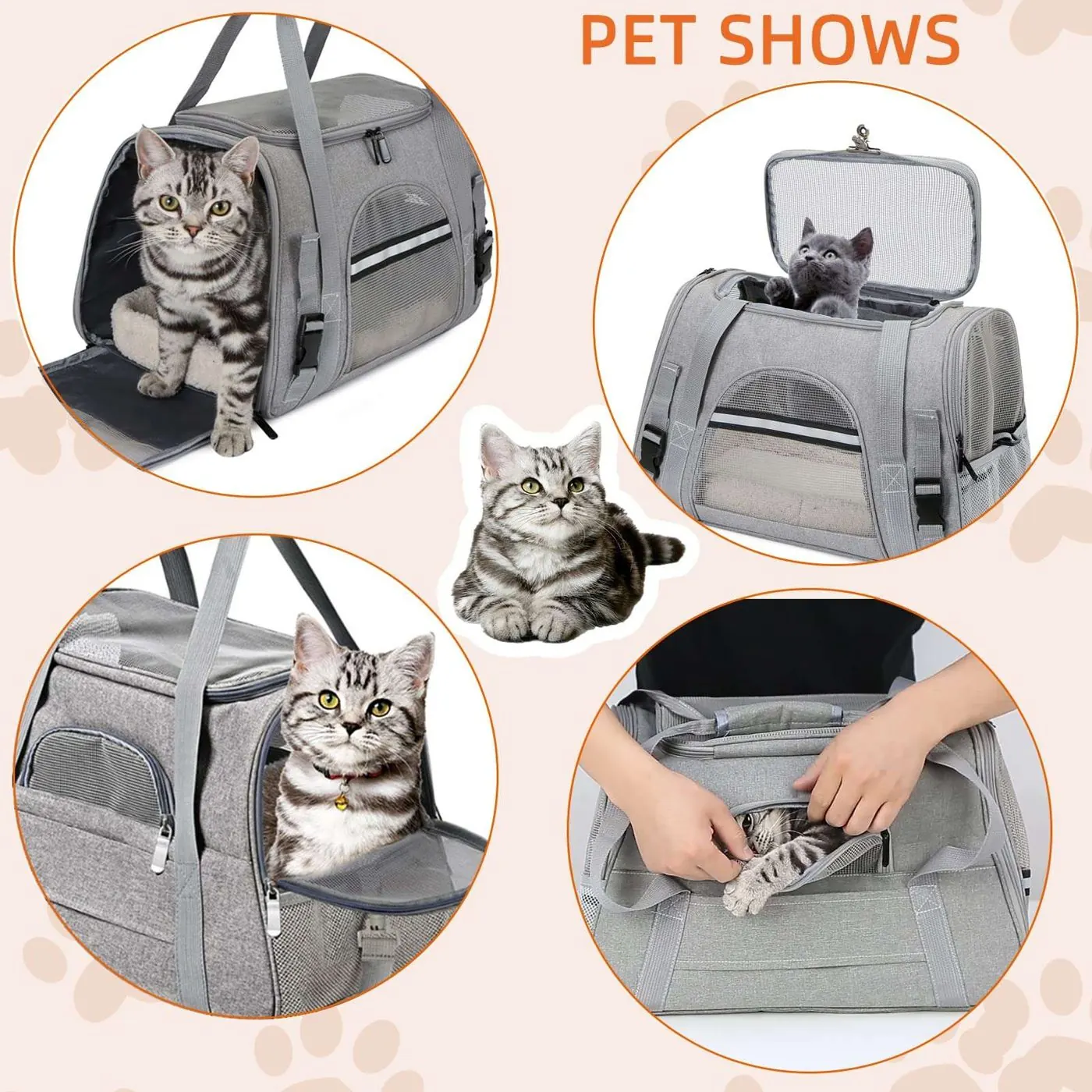 Custom Pet Carrier Bag Airline Manufacturer thumbnail 3