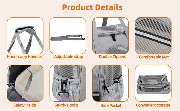 Custom Pet Carrier Bag Airline Manufacturer