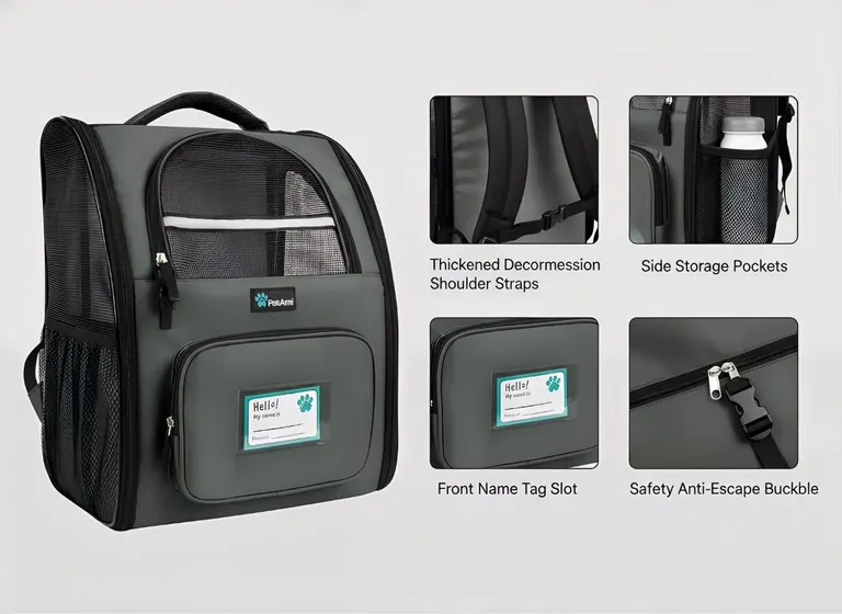 Custom Pet Hiking Travel Bag Factory