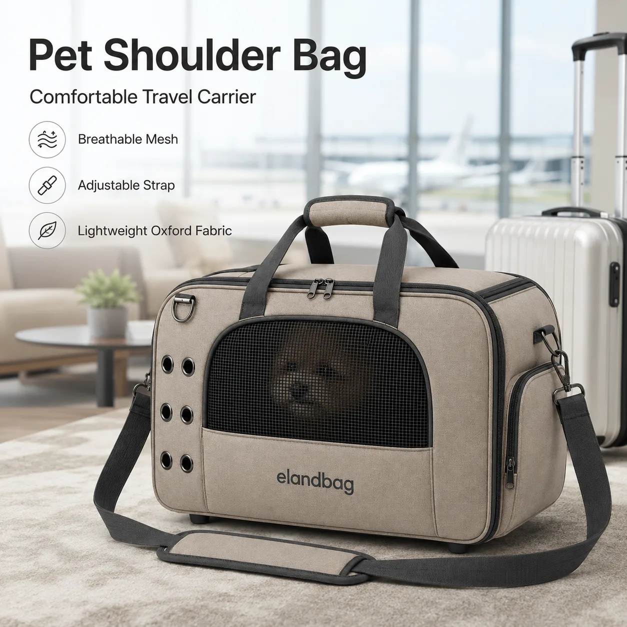 Pet Shoulder Bag Manufacturer Factory thumbnail 2
