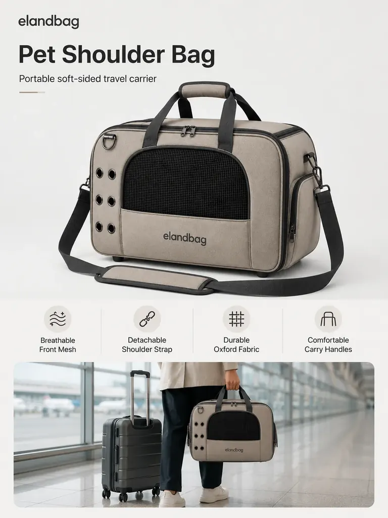 Pet Shoulder Bag Manufacturer Factory