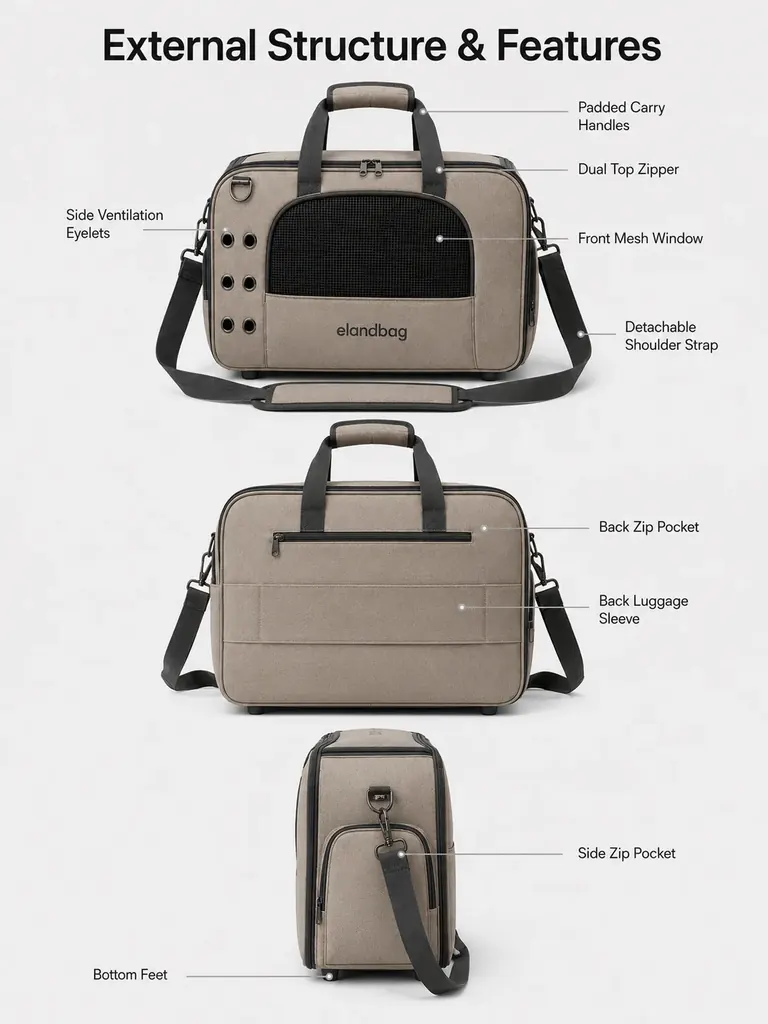 Pet Shoulder Bag Manufacturer Factory