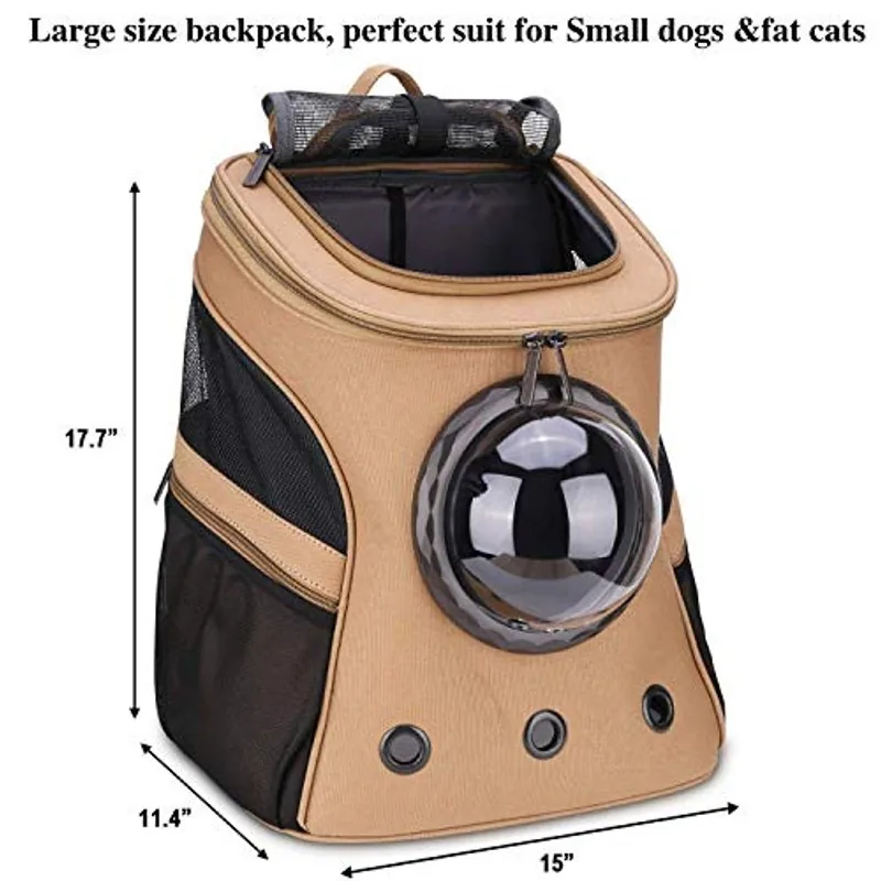 Pet Space Capsule Backpack OEM Supplier for Pet Brands thumbnail 2