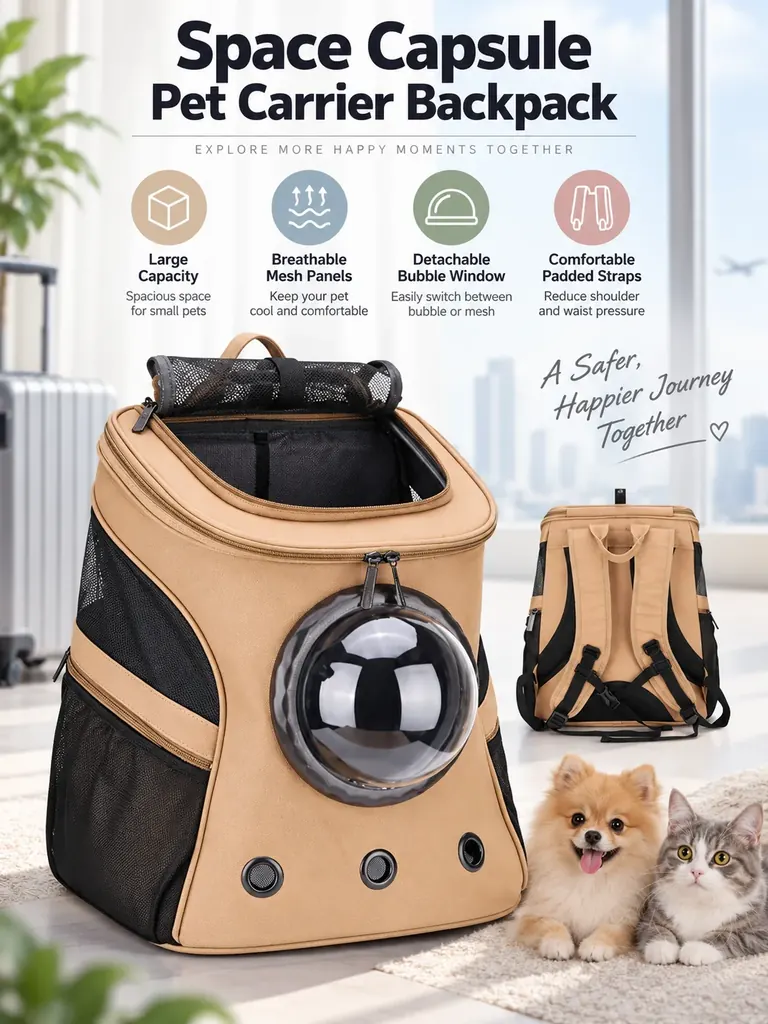Space Capsule Pet Carrier Backpack Manufacturer