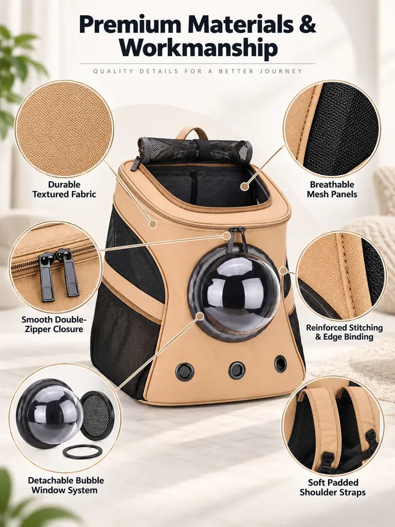 Space Capsule Pet Carrier Backpack Manufacturer