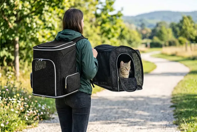 Custom Pet Travel Backpack Factory