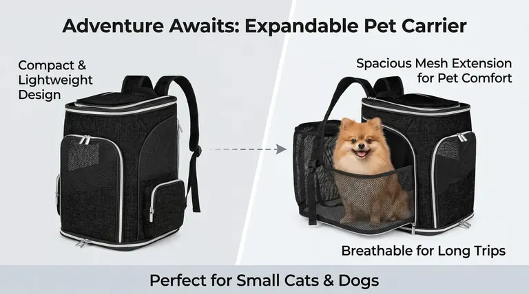 Custom Pet Travel Backpack Factory