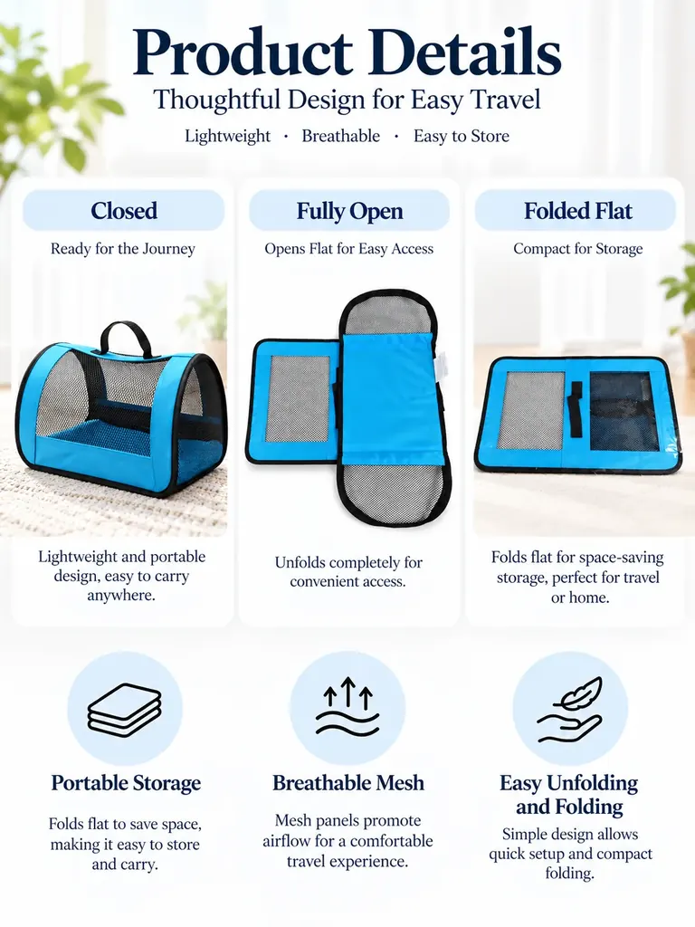 Custom Pet Travel Bag