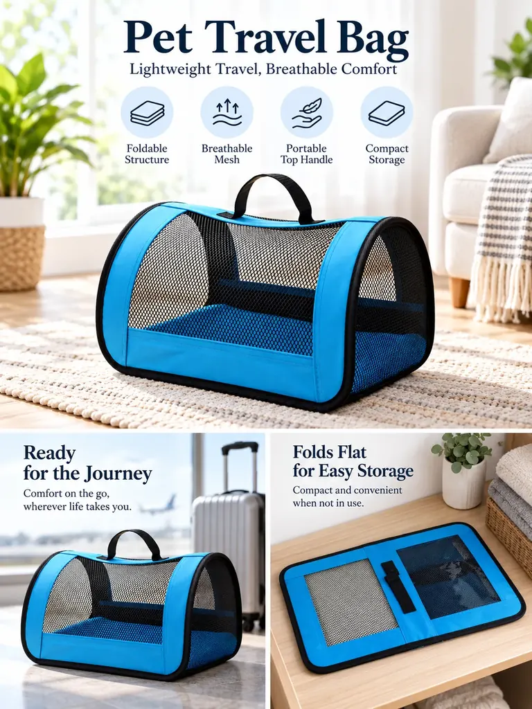 Custom Pet Travel Bag