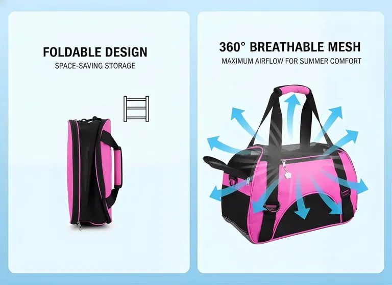 Custom Pet Travel Carrier Supplier