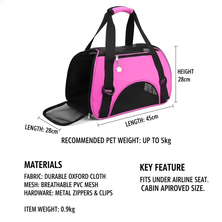 Custom Pet Travel Carrier