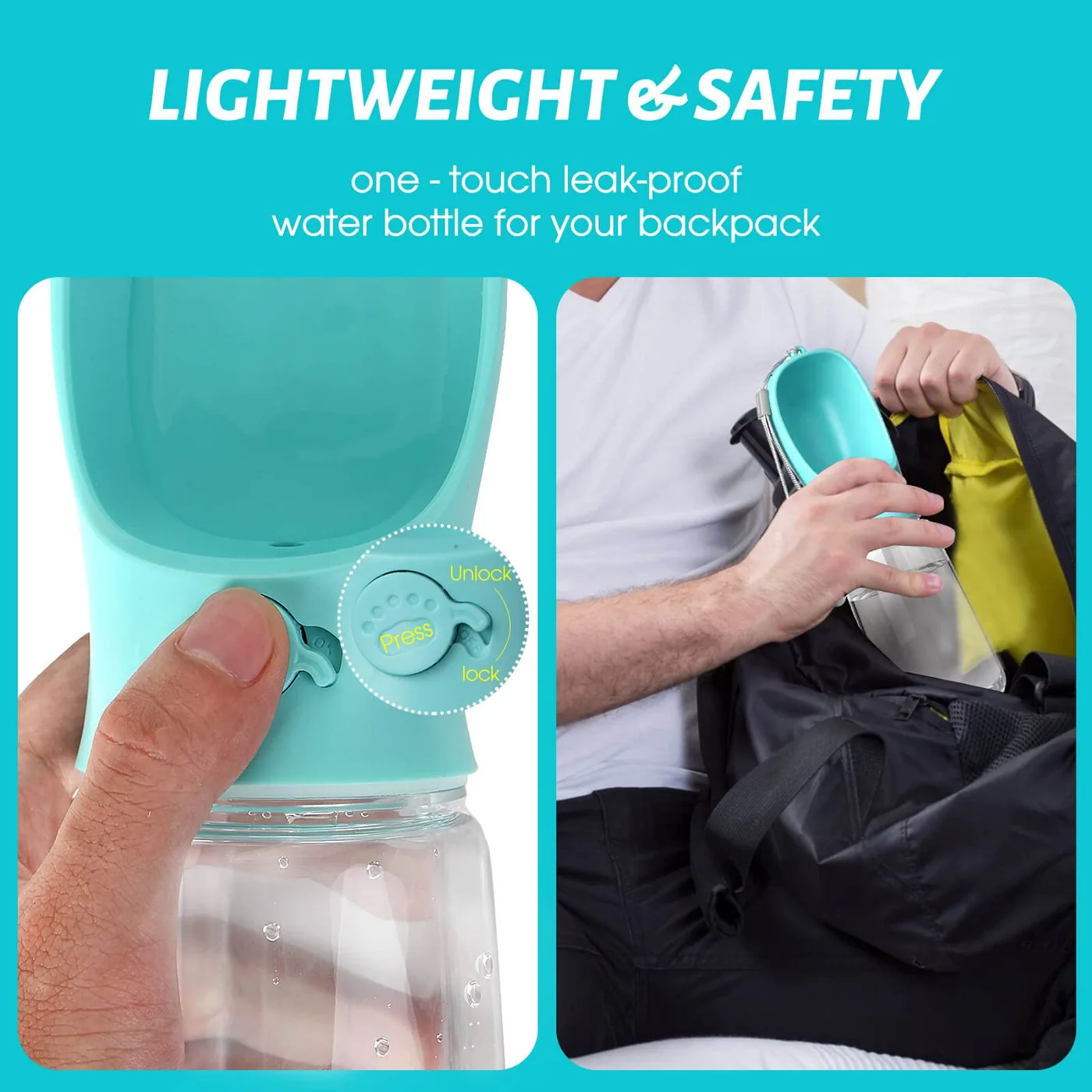 portable pet water bottle manufacturer thumbnail 4