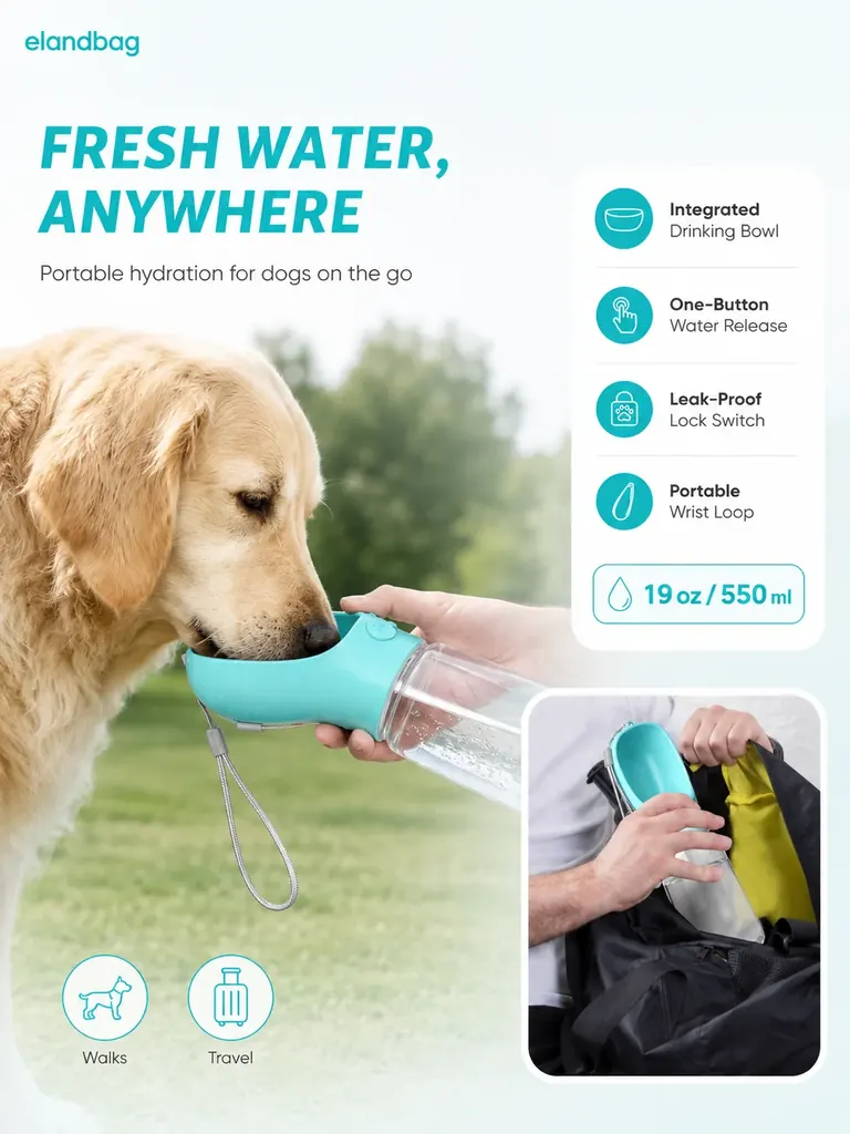 portable pet water bottle manufacturer