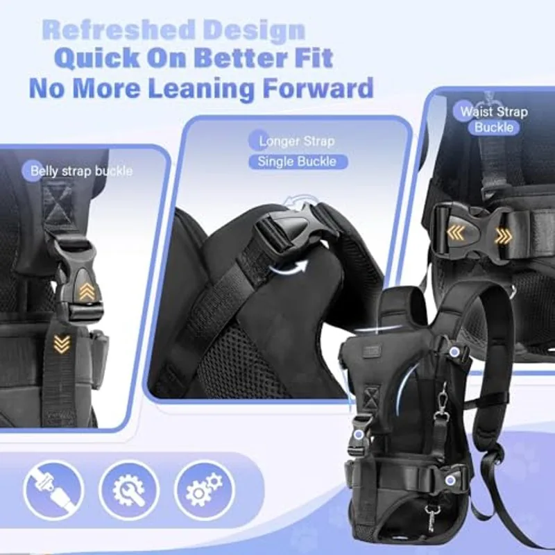 small dog front carrier backpack manufacturer thumbnail 3