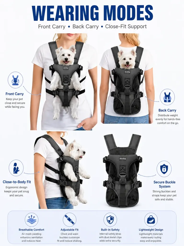 small dog front carrier backpack manufacturer