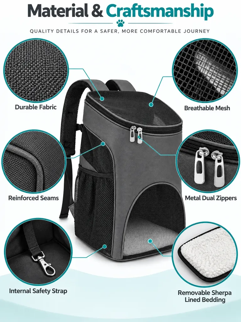 Custom Small Pet Backpack Carrier