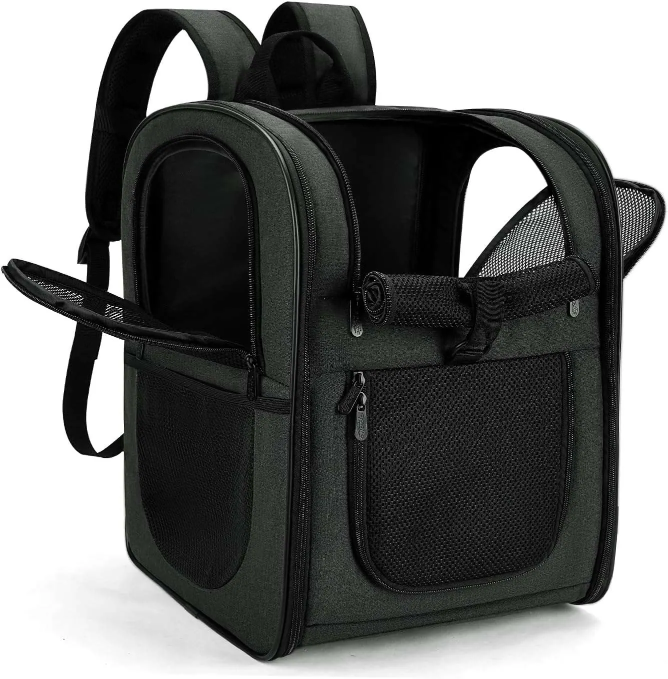 Soft-sided pet carrier bag